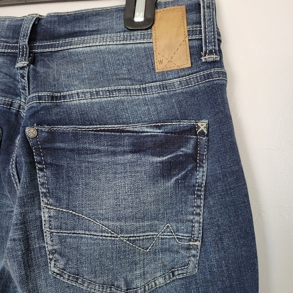 Depart West NWOT Men's 29R 29 Seeker Regular Jeans Denim Buckle - Picture 6 of 7